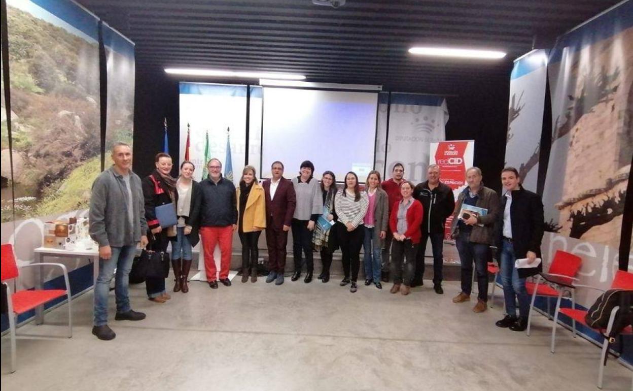 Participantes en la jornada de networking. 
