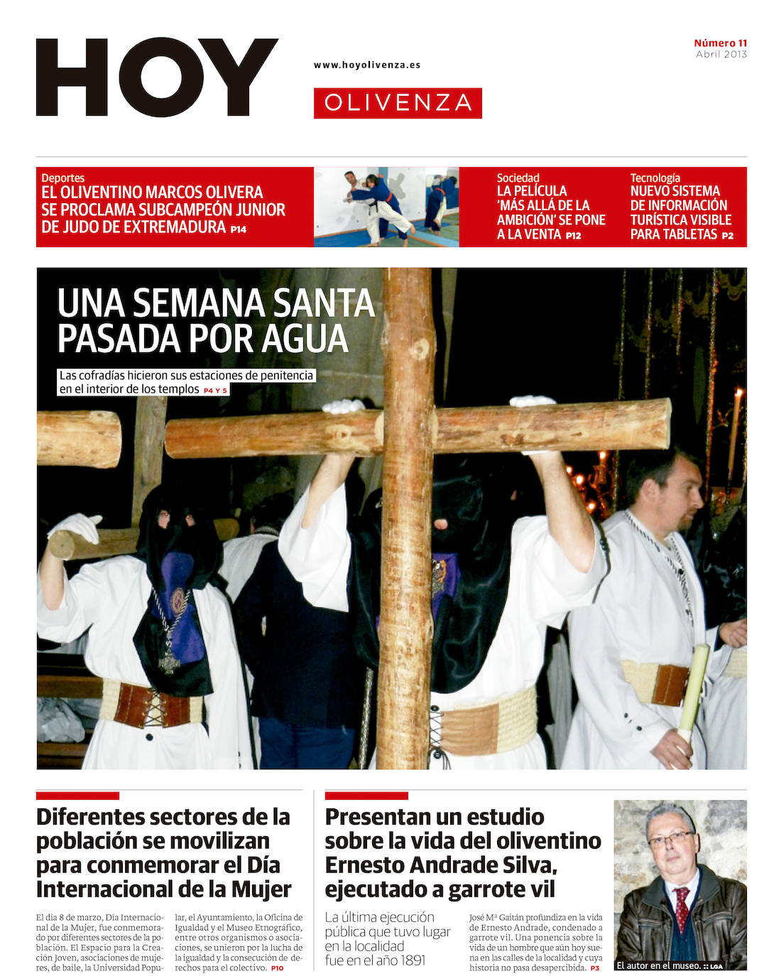 Fotos: Olivenza, portada a portada