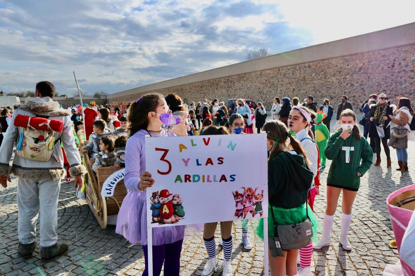 Con el desfile infantil dio comienzo el Carnaval oliventino. 