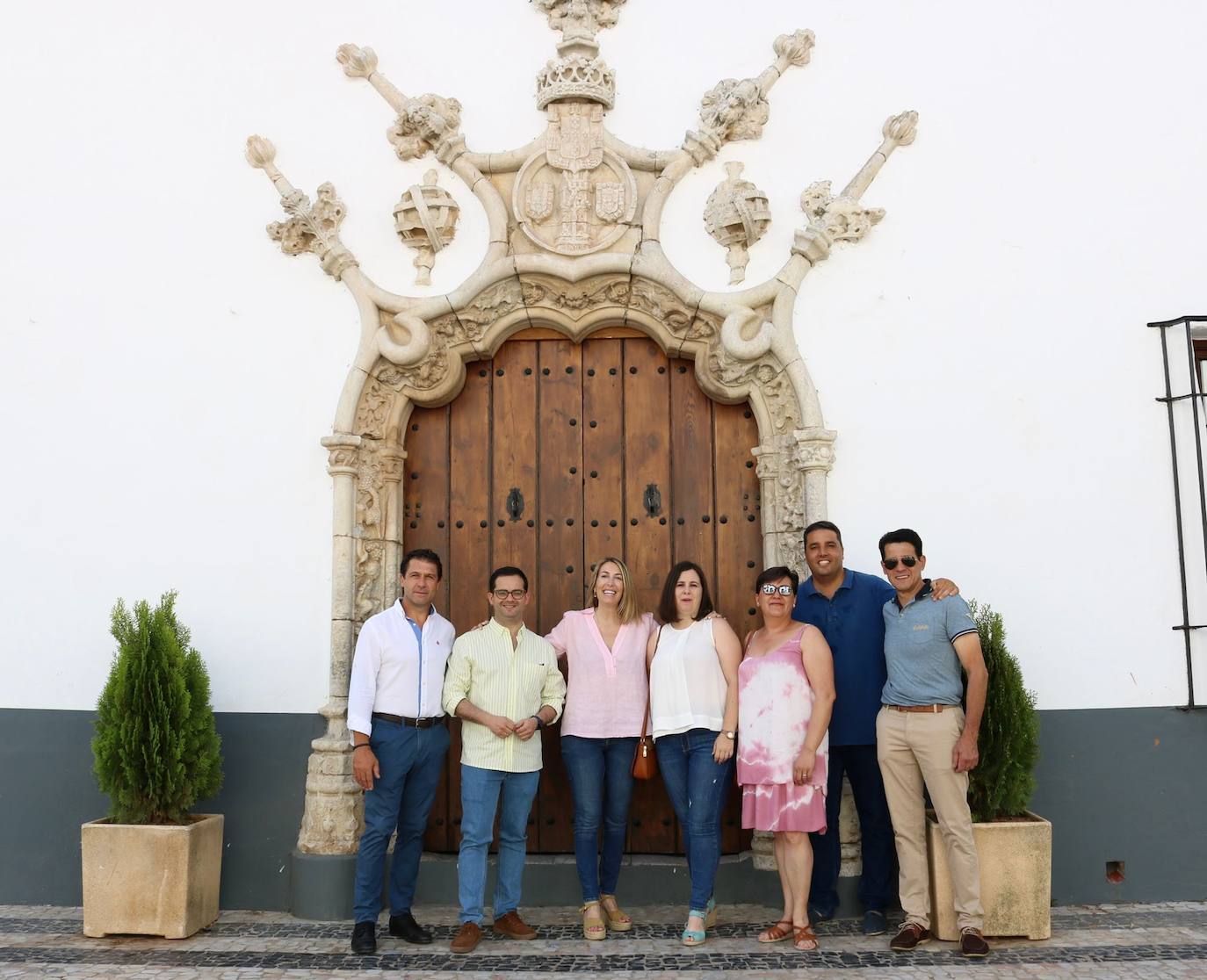 María Guardiola inicia en Olivenza sus visitas comarcales en su campaña para presidir el PP regional