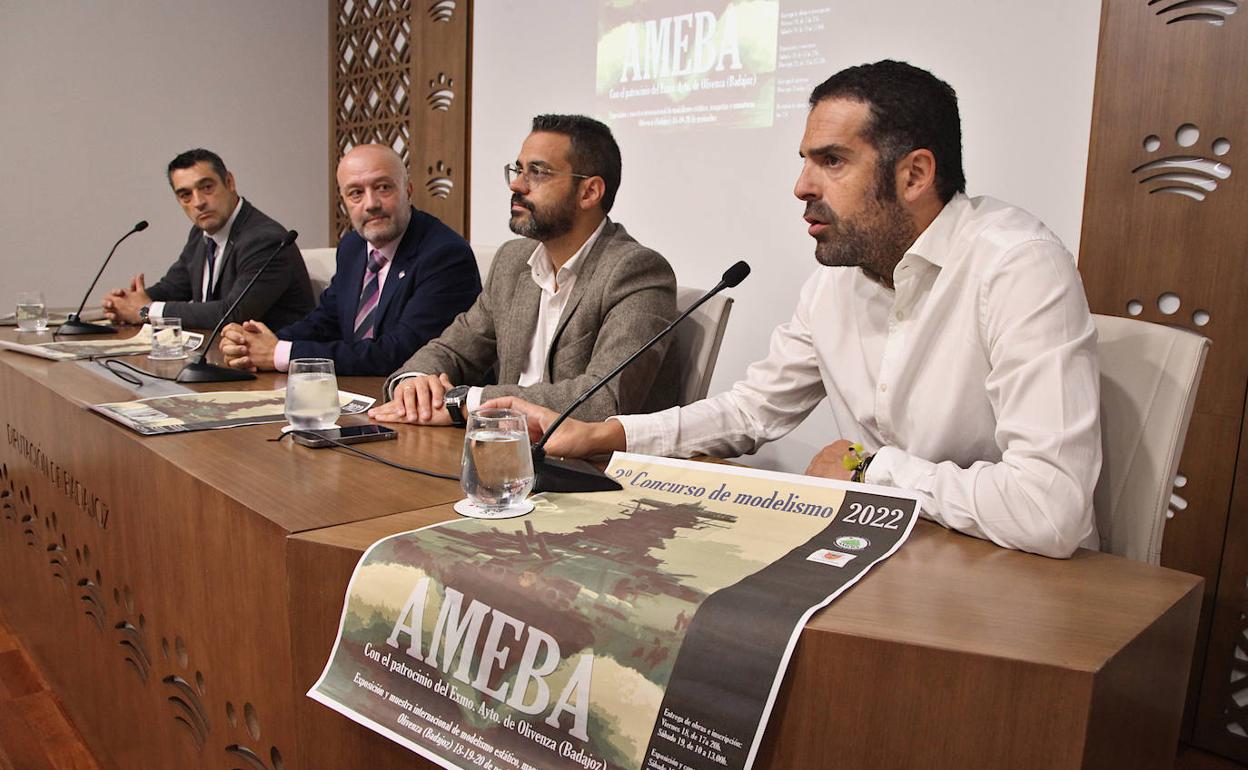 Presentación del concurso en la Diputación de Badajoz.
