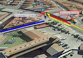 El 15 de marzo habrá una desviación del sentido de la marcha en la EX-107 por obras a su paso por Olivenza