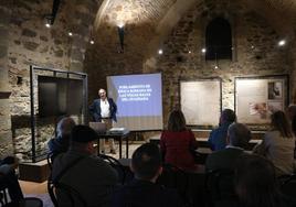 Momento de la conferencia.