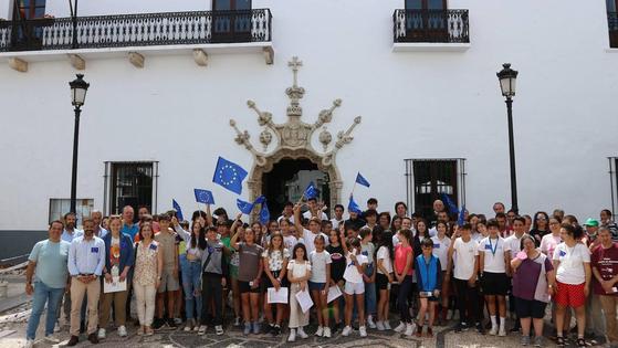 Olivenza conmemoró el Día de Europa en su 73º aniversario
