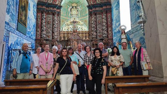 Una veintena de personas realizaron la ruta de las Visitas Patrimoniales Transfronterizas