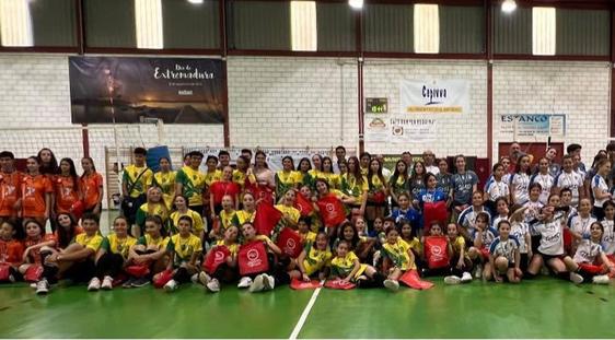 Seis municipios han participado en la I Liga de voleibol Mancomunidad de Olivenza