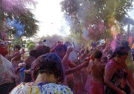 Pasacalles infantil con el que arrancó la feria
