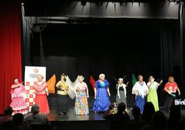 Un momento de la actuación.