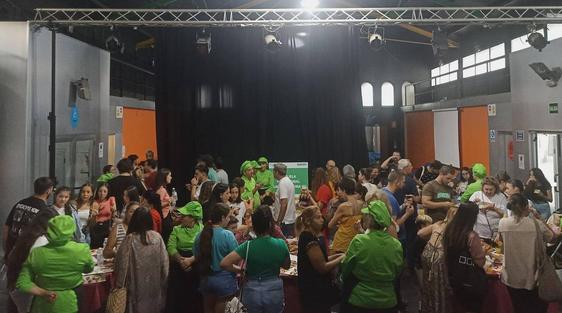 Gran participación en la merienda saludable de la Escuela Profesional Dual 'La Encina III'