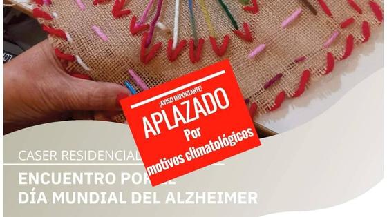 Caser y el Meegs aplazan el Día Mundial del Alzheimer por lluvias