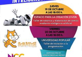 El ECJ y la UPO ofertan talleres de Robótica, Inteligencia Artificial y programación
