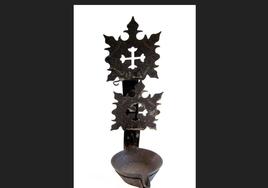 Candil elegido como pieza del mes.