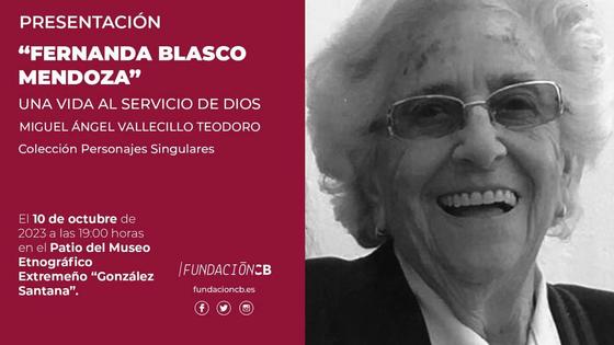 El profesor Miguel Ángel Vallecillo presenta su libro sobre Fernanda Blasco Mendoza