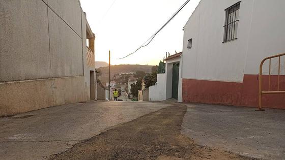 Finalizan las obras de renovación del sistema de abastecimiento de la calle Olivo de San Benito