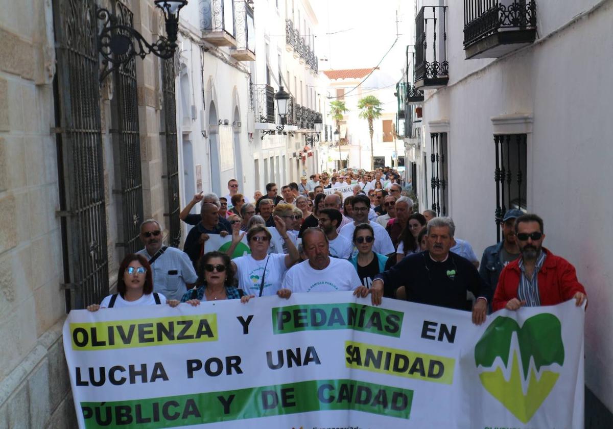 La manifestación recorrió diversas calles de la ciudad.