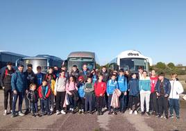 Atletas oliventinos participantes en dicho campeonato.