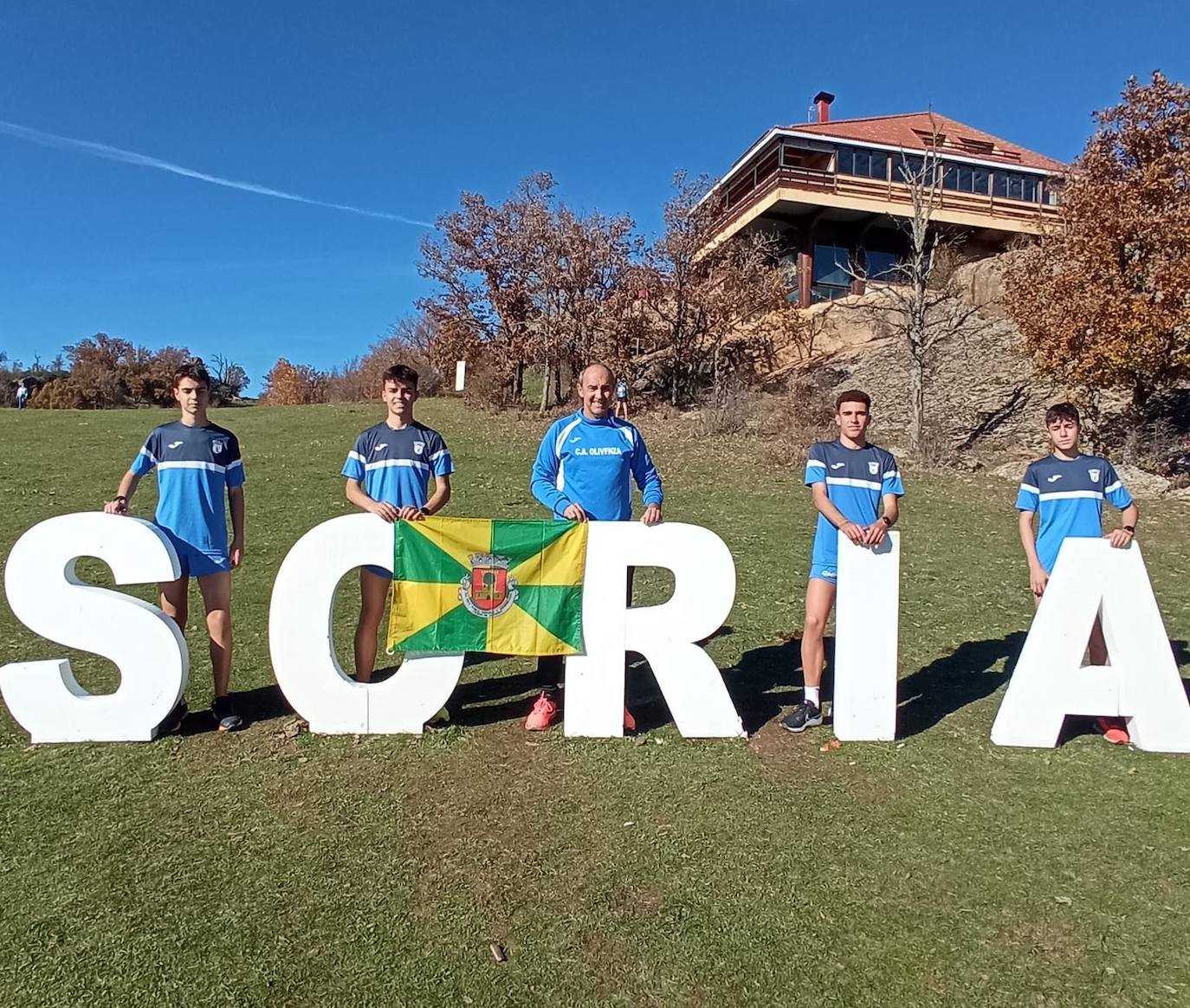 Andrés González Pacheco primero del campeonato de España de Cross por clubes de Soria