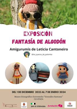 Los amigurumis de Leticia Cantoneiro llegan al Meegs con 'Fantasía de algodón'