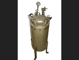 Imagen del autoclave exibido como pieza del mes.