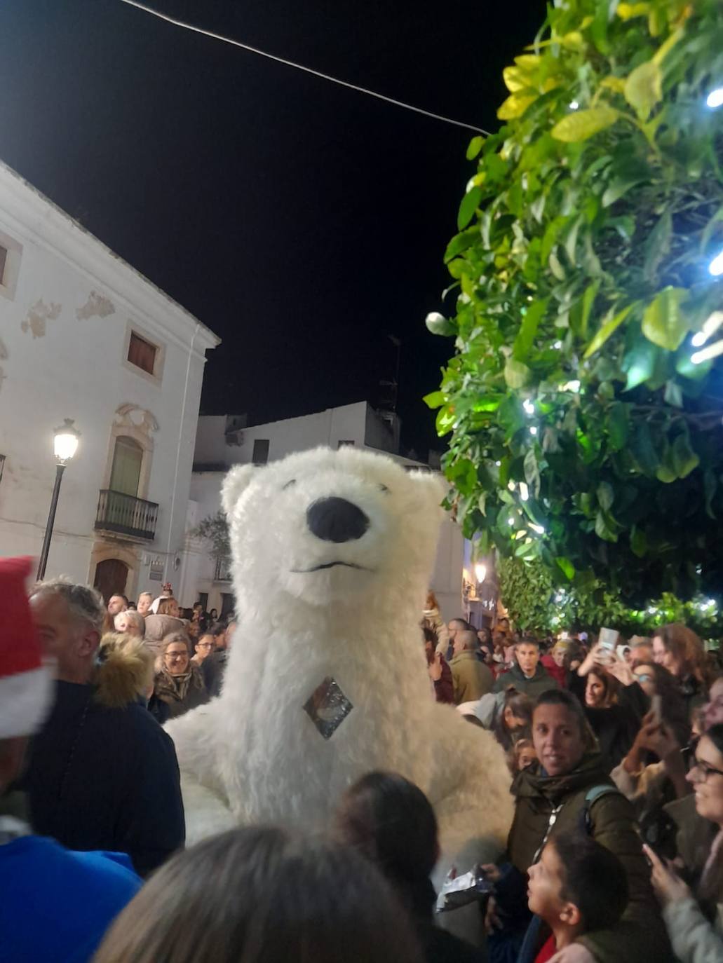 La magia de las luces de Navidad llegó entre música, bailes y nieve