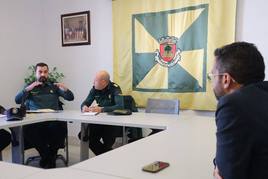 Algunas de las personas presentes en la reunión de coordinación del dispositivo.