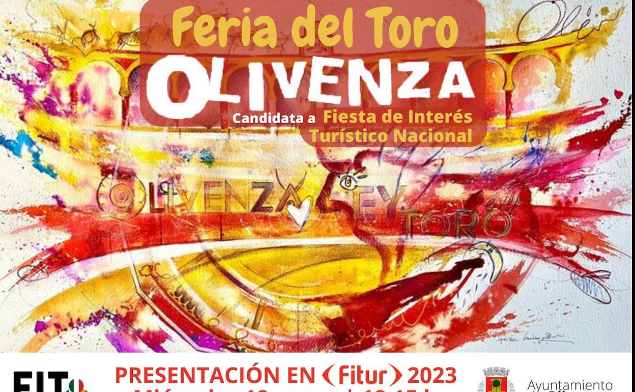 Cartel anunciador de la feria. 