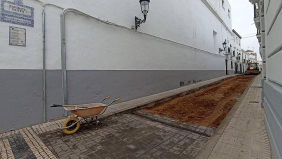 Dan comienzo las obras de la plataforma única de la calle Espíritu Santo