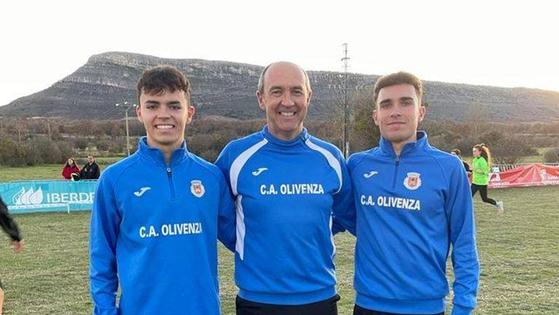 Los atletas oliventinos Mario Pacheco y Andrés González irán al Campeonato de España de Campo a través