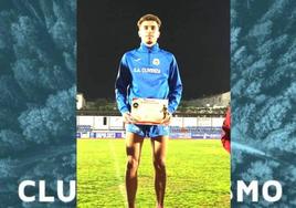 El atleta oliventino Andrés González Pacheco, es reconocido como atleta de alto rendimiento
