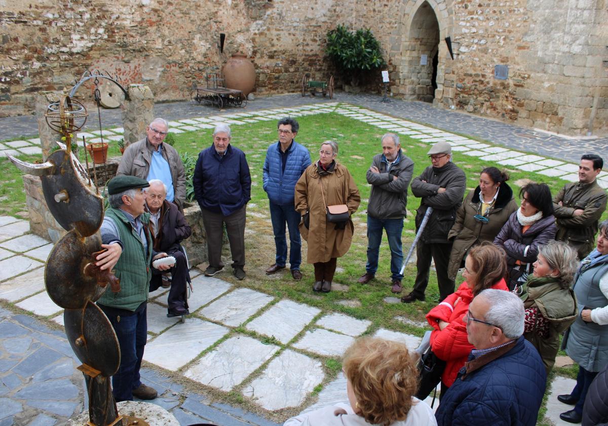 Momento de la inauguración de la pieza.