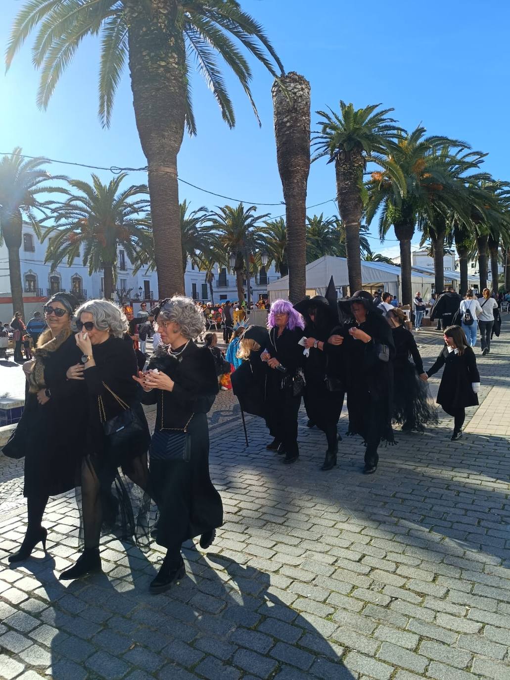 Los carnavaleros inundaron de color, ritmo y alegría las calles de Olivenza