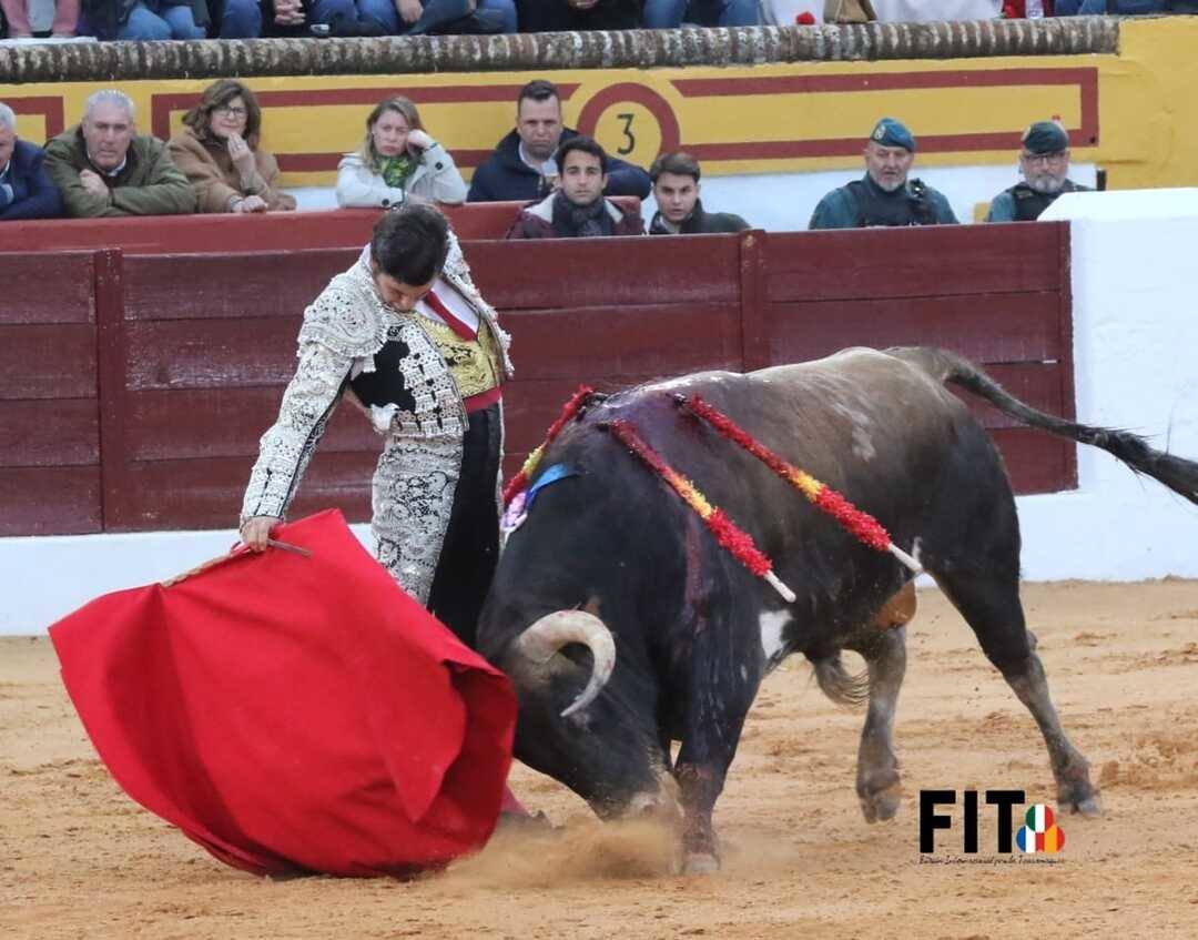 Olivenza volvió a vibrar con los toros a pesar de la lluvia inicial