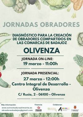 Organizadas unas jornadas informativas para la creación de obradores compartidos en la Comarca de Olivenza