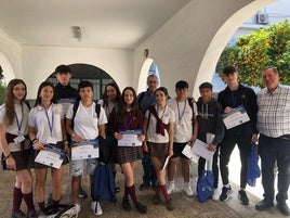 alumnos presentes en ele encuentro en Mérida.