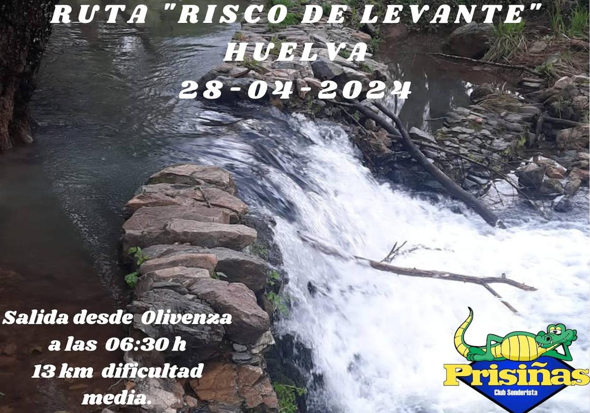 El Club 'Prisiñas' organiza una salida a la ruta onubense 'Risco de levante'