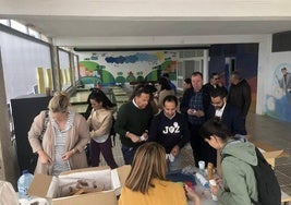El CEIP recibió la visita de autoridades por el Día del Centro.