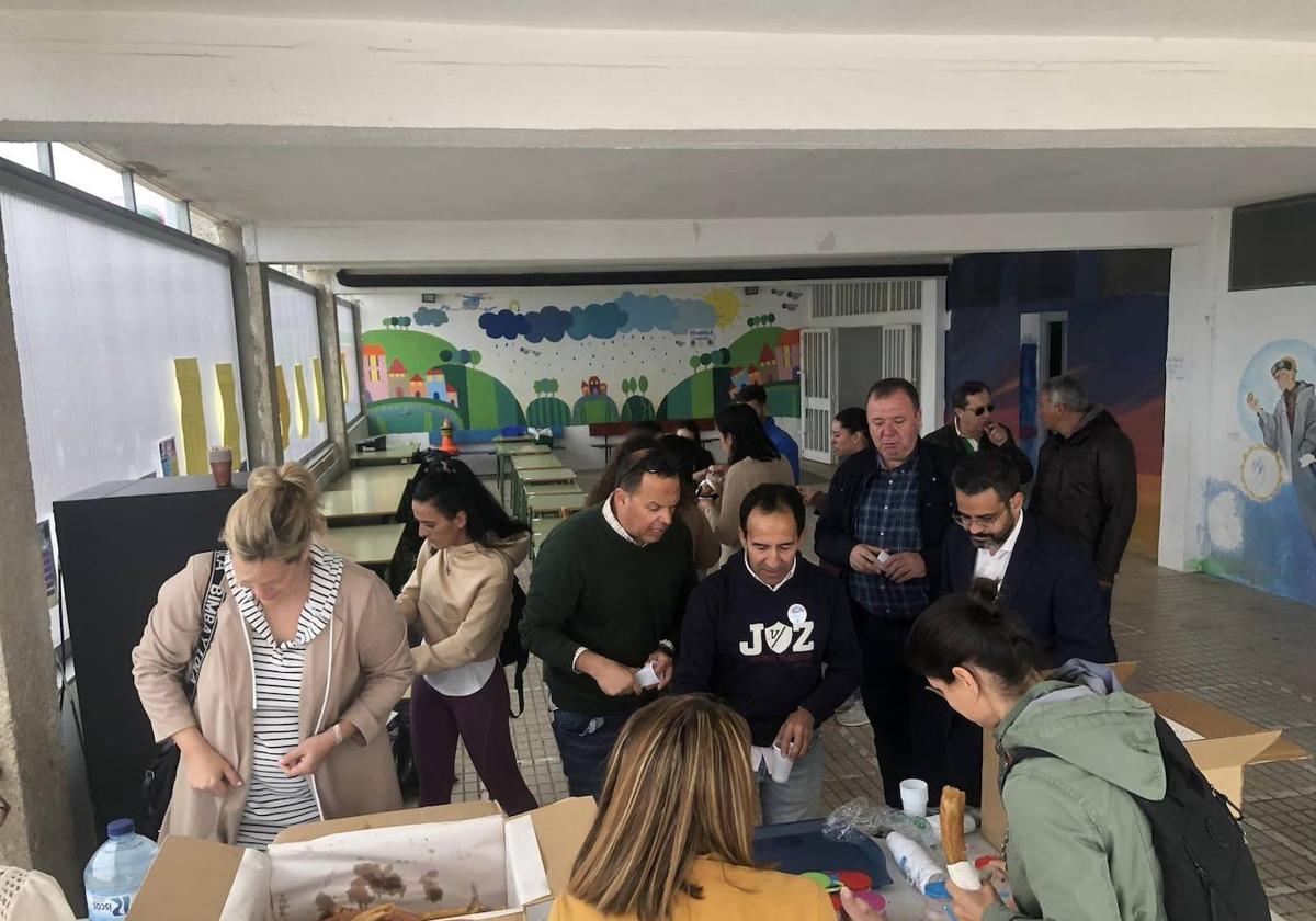 El CEIP recibió la visita de autoridades por el Día del Centro.