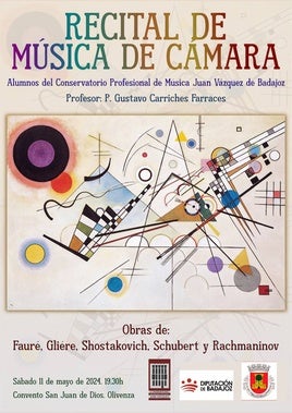 Alumnos del Conservatorio Profesional de Música ofrecerán un recital