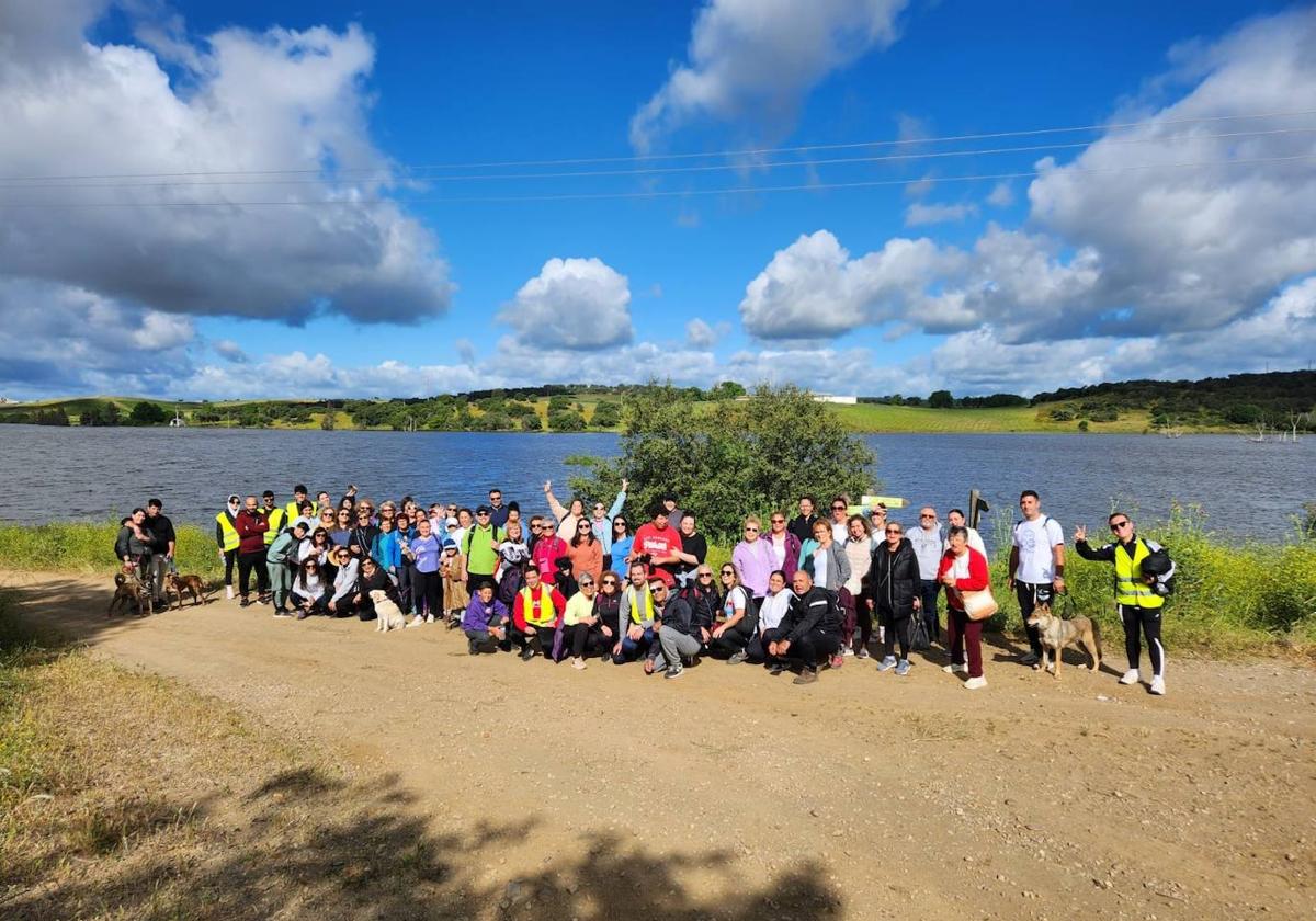 El circuito de rutas senderistas 'Camínate Olivenza' llega a su fin