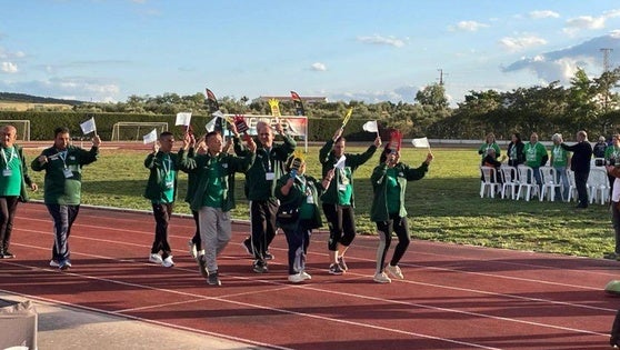 Deportistas de Plena Inclusión Olivenza participan en la Convivencia Jedes de Llerena
