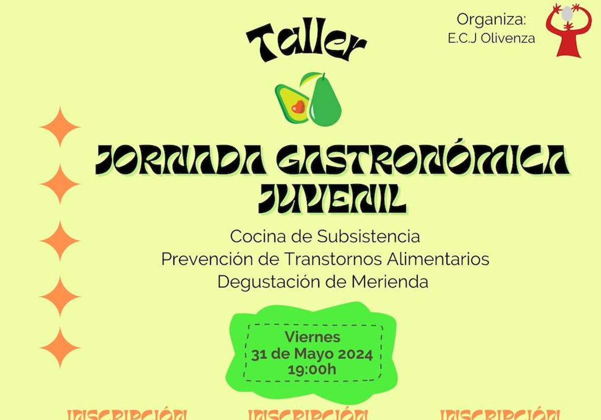 El Espacio para la Creación Joven organiza una Jornada Gastronómica Juvenil