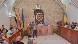 Momento del reciente pleno de mayo.