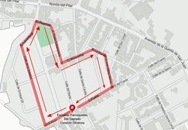 La Policía Local informa de la prohibición de aparcar en el recorrido de la procesión del Sagrado Corazón
