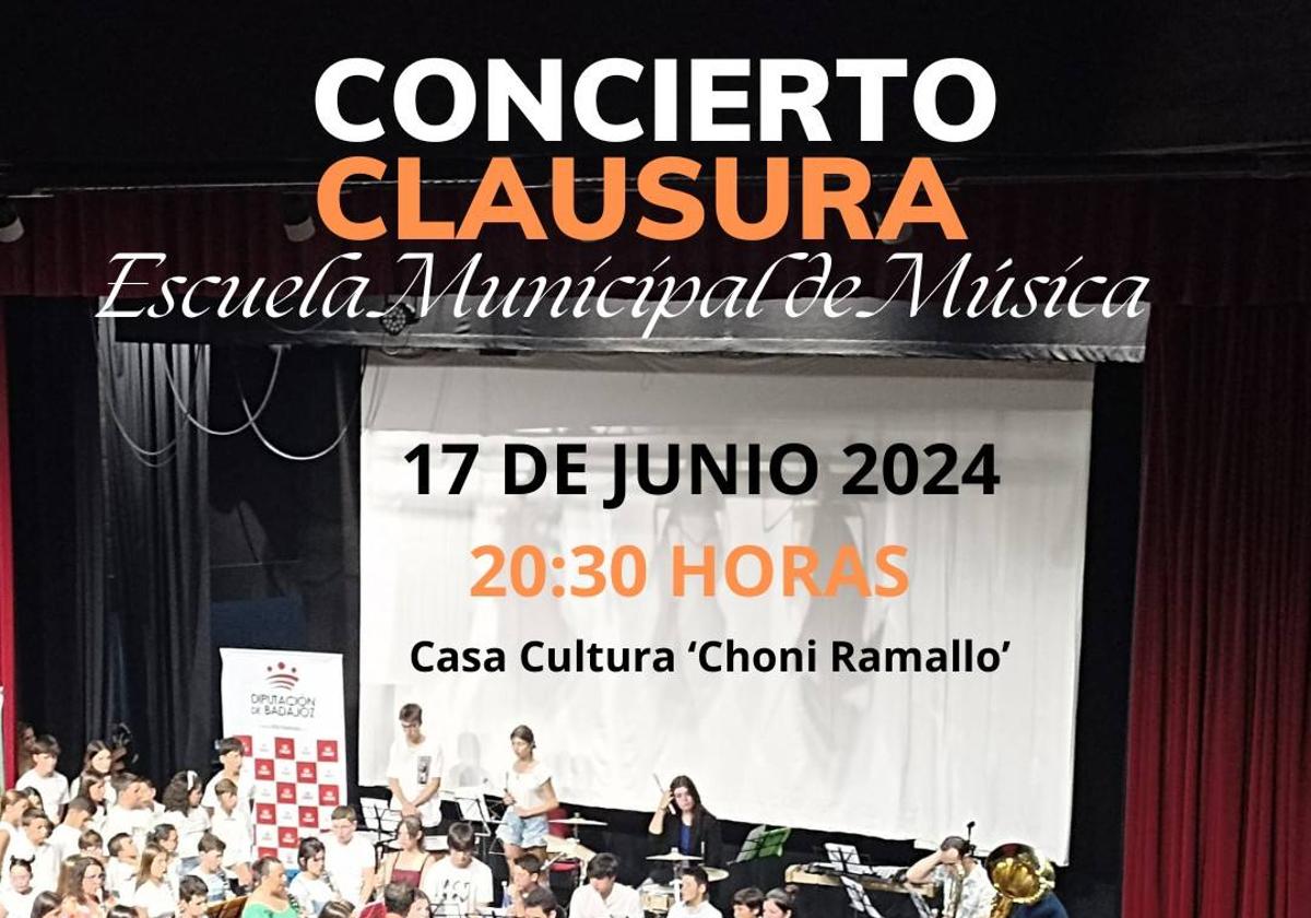 La Escuela Municipal de Música clausura el curso 2023/2024