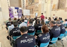 Algunos de los asistentes a la jornada.