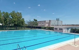 Piscina municipal de Olivenza.