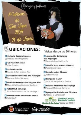 13 participantes compiten en el concurso de las Muñecas de San Juan