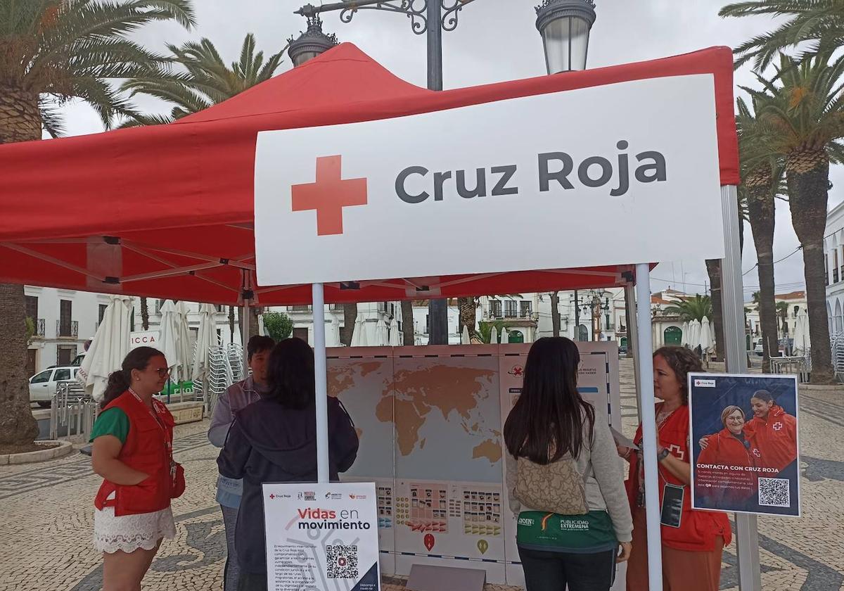 Cruz Roja conmemoró la fecha en el Paseo Grande.