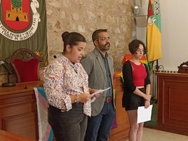 El salón de plenos acogió el acto del Día del Orgullo.