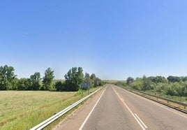 Tramo donde se hará la limpieza.